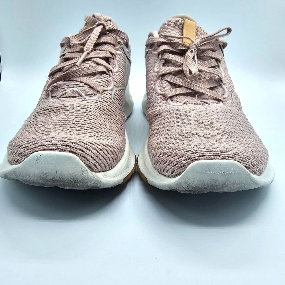New Balance Women"s Sneakers Size 8 Mauve Pink Knit Running Comfort Shoes - Picture 3 of 13